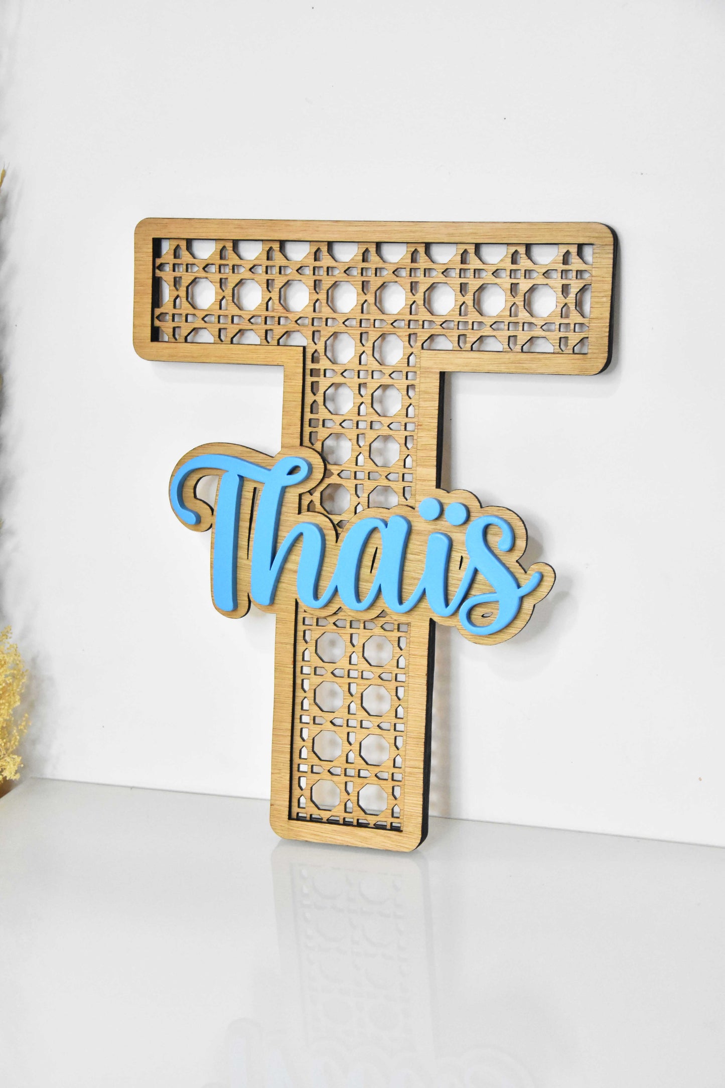 Lettre Initial - Motif Cannage