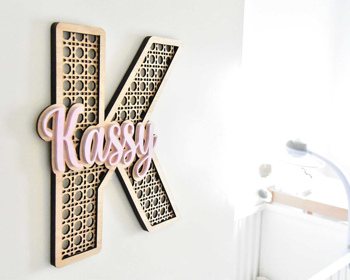Lettre Initial - Motif Cannage